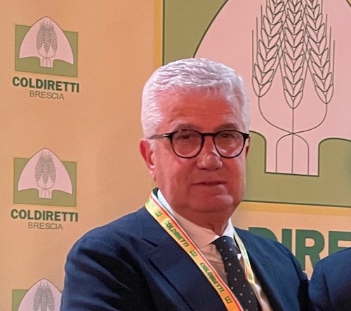 Valter Giacomelli presidente di Coldiretti Brescia