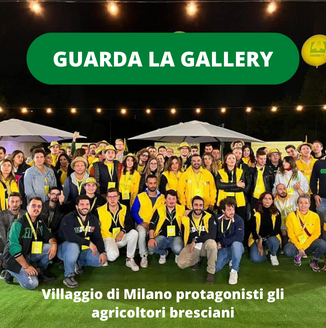 Gallery del Villaggio di Milano protagonisti gli agricoltori bresciani